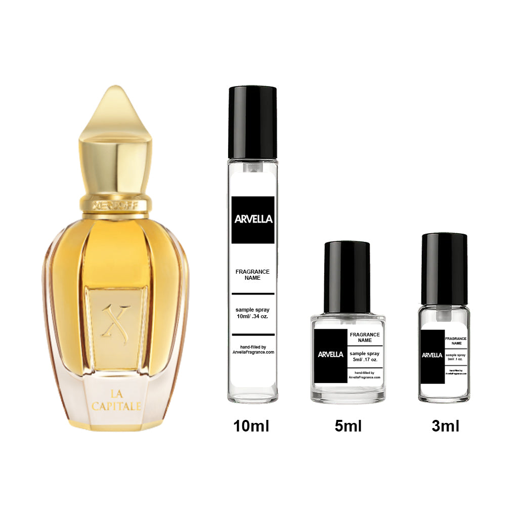 Xerjoff La Capitale Sample 5ml Spray - Arvella Fragrance